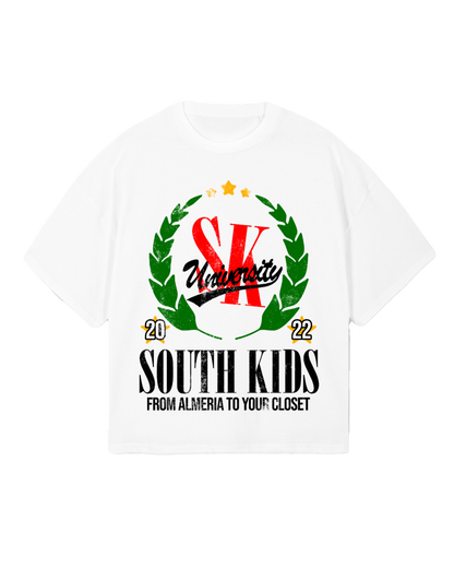 SK University Tee  White