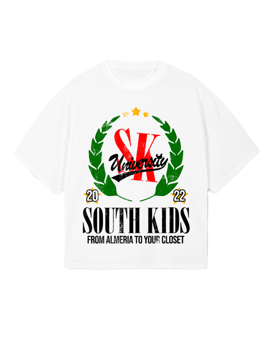 SK University Tee  White