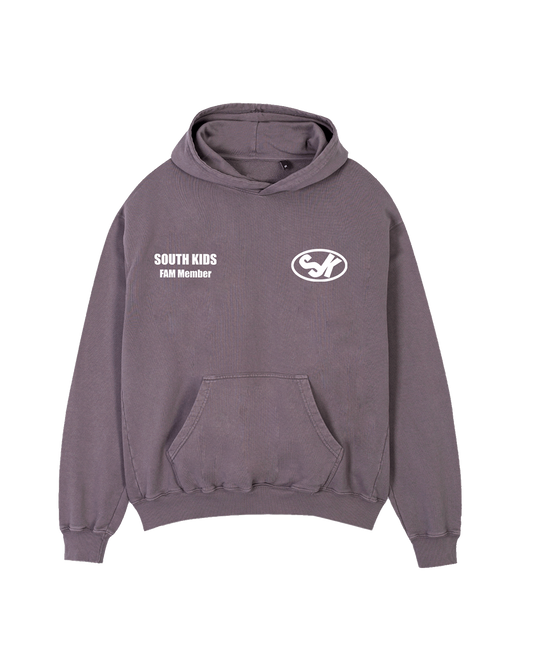 FAM Member Hoodie Pigment Grey