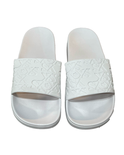 SK White Slippers