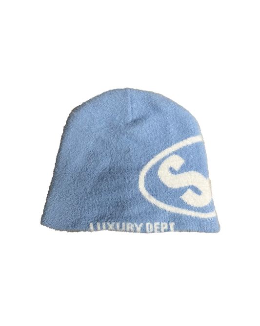 Luxury Cold Blue Beanie