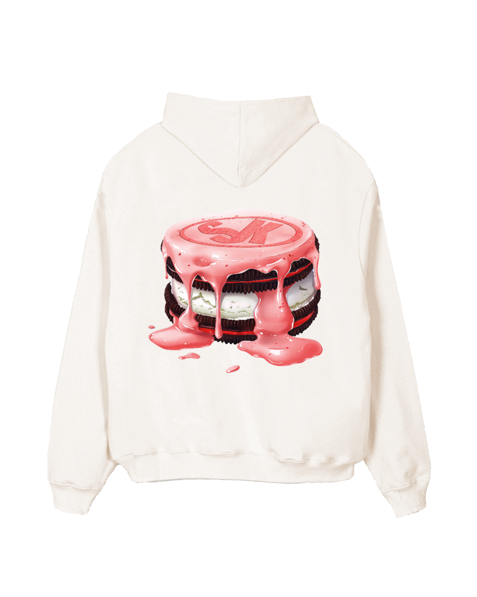 Cookies Hoodie Vintage White