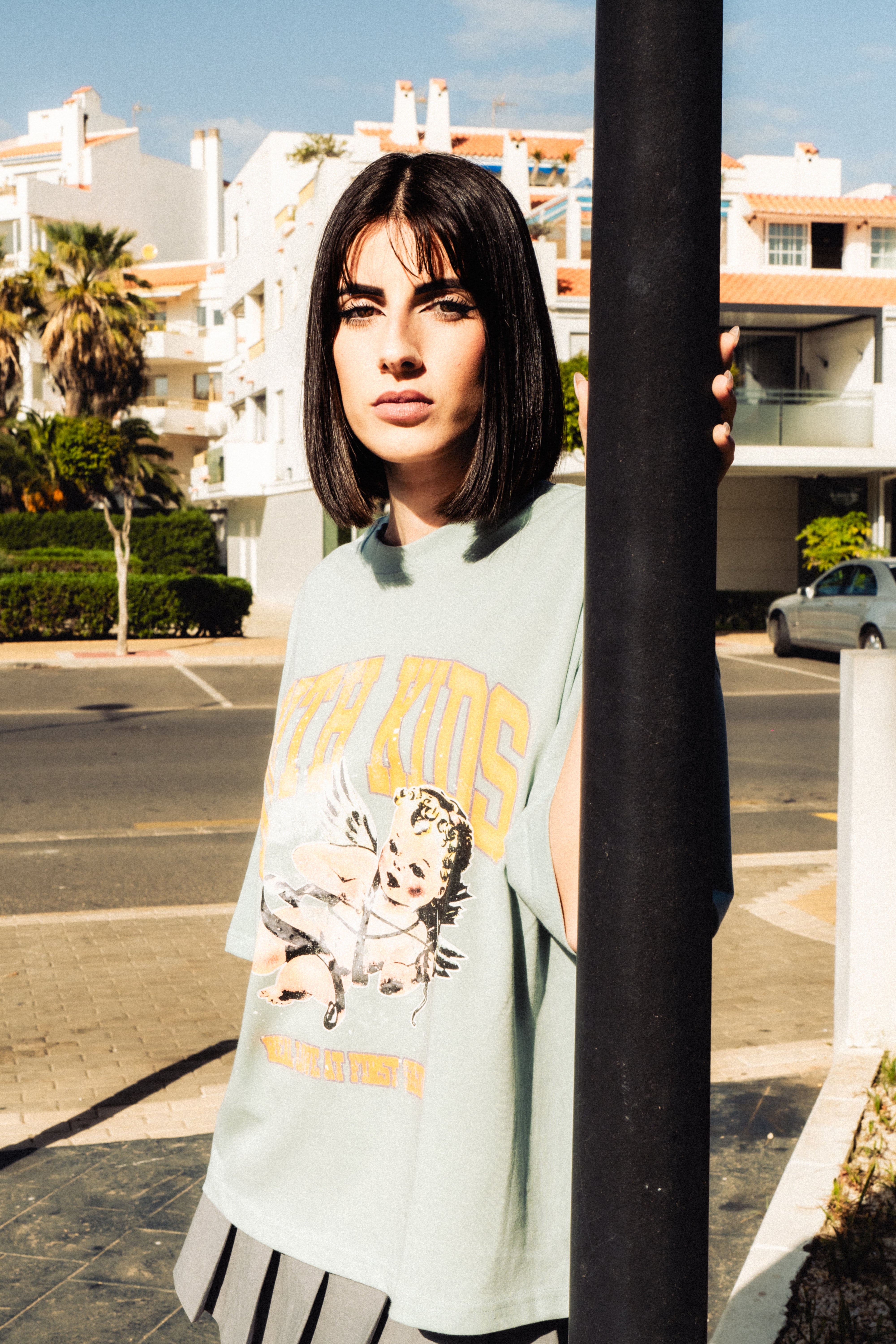 Love At First Sight Tee Cold Blue