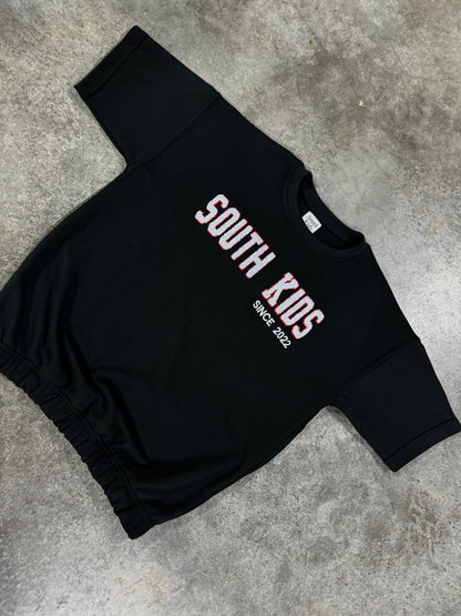 Luxury Black French Terry 300 GSM Tee