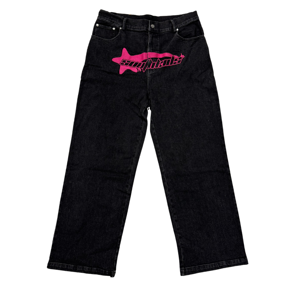 Denim Pants Black