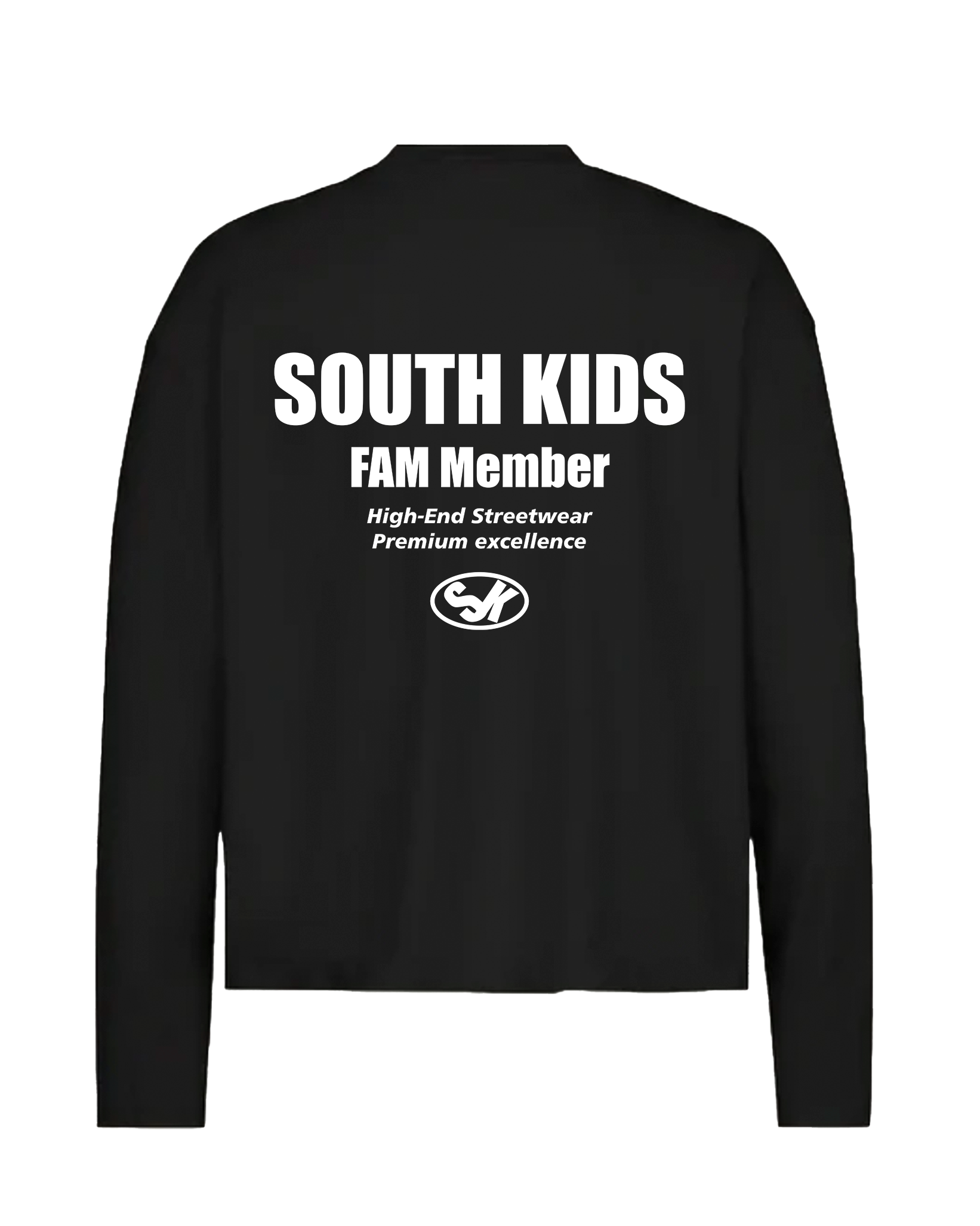 FAM Member Boxy Tee Black