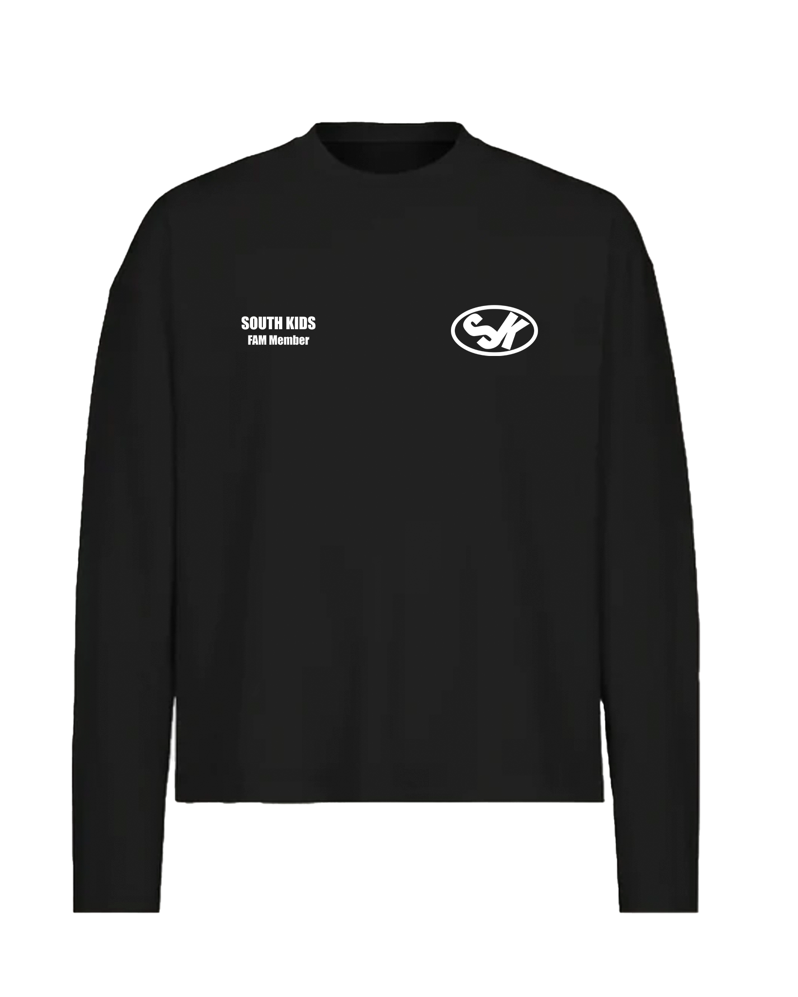 FAM Member Boxy Tee Black