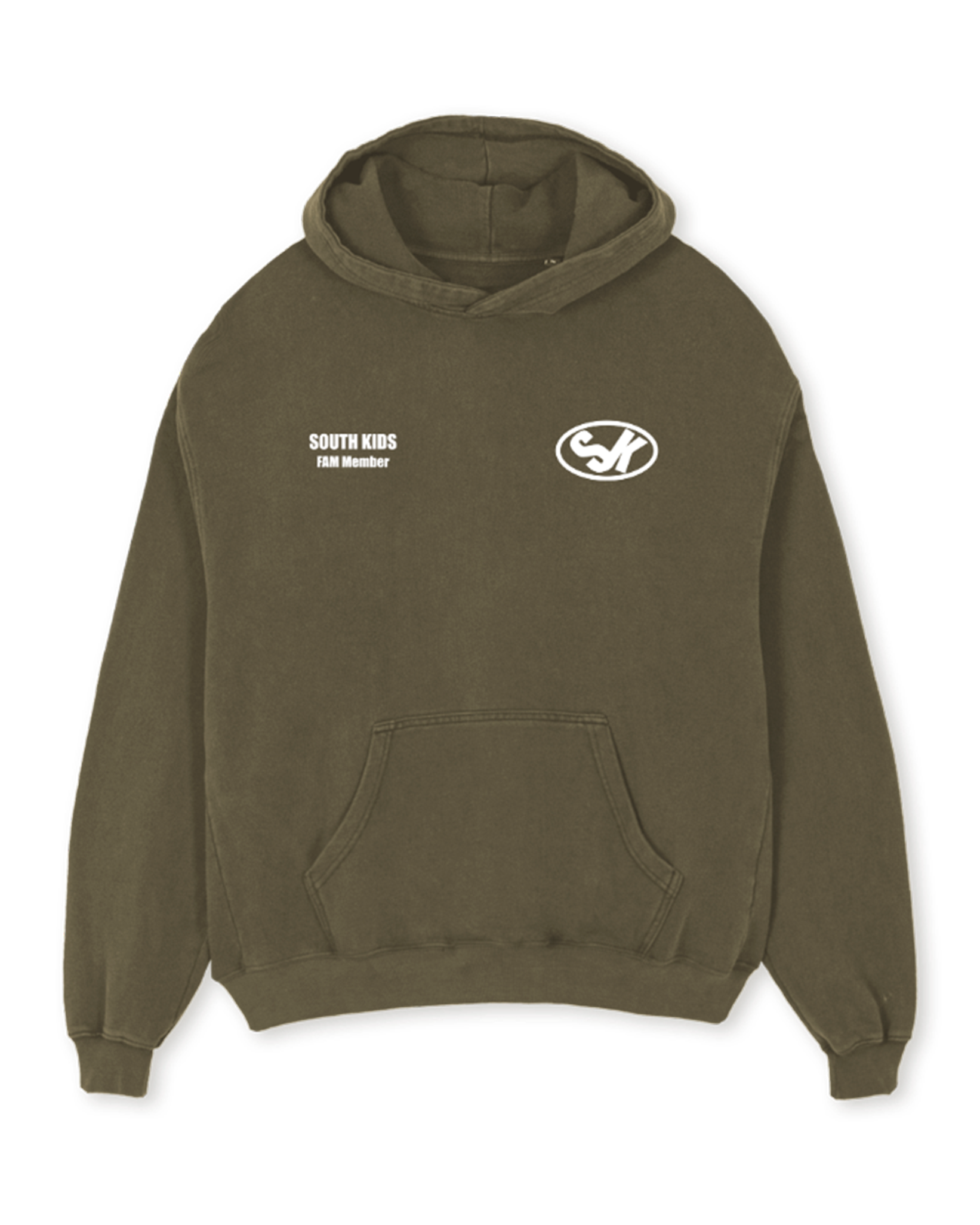 FAM Member Hoodie Vintage Olive