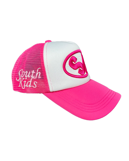 South Kids Pink Trucker Hat