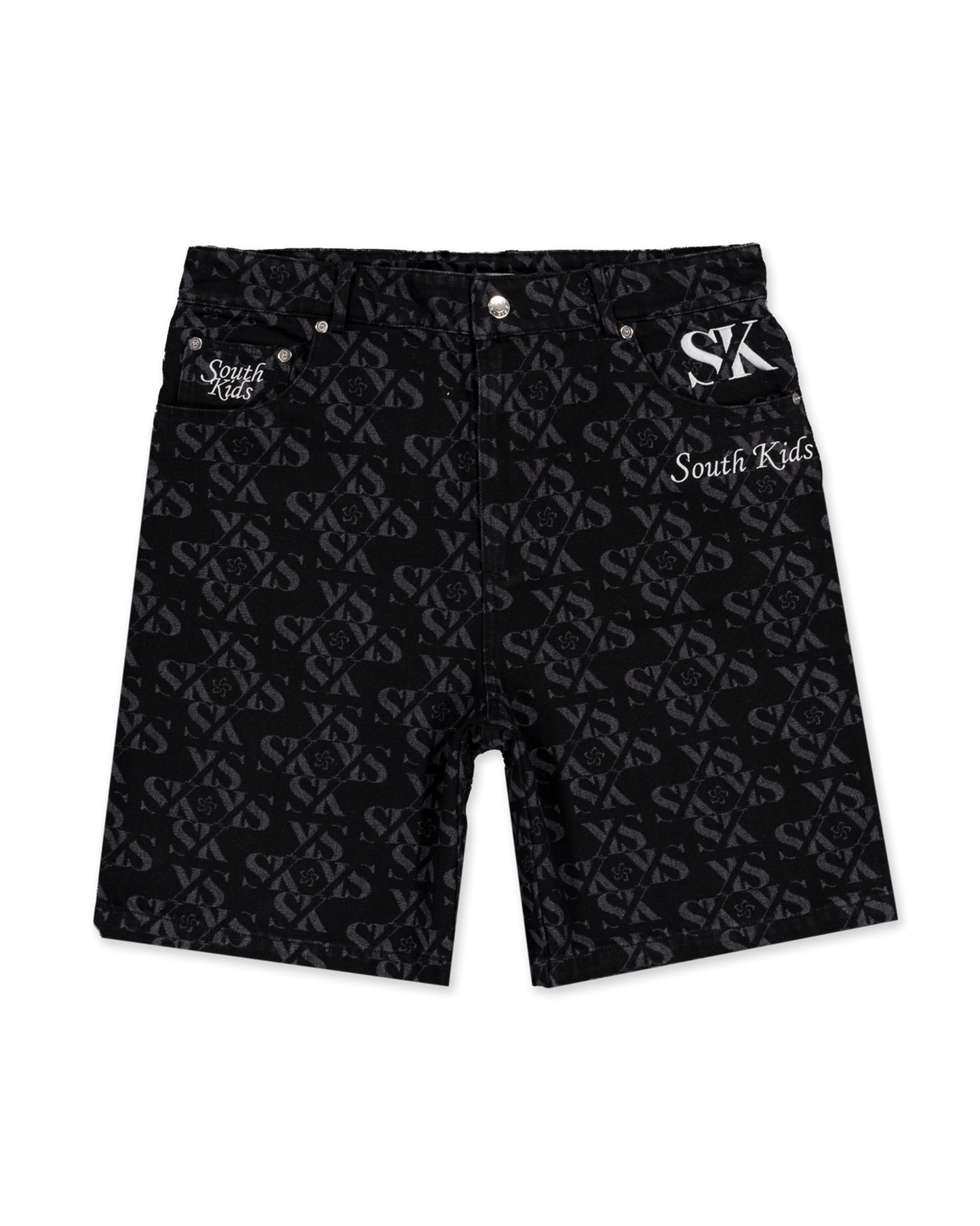 Luxury Black Jorts