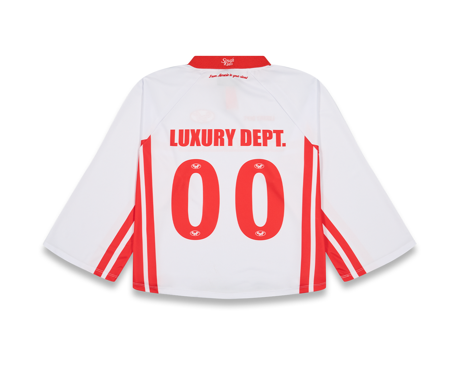 Longsleeve Football Jersey White