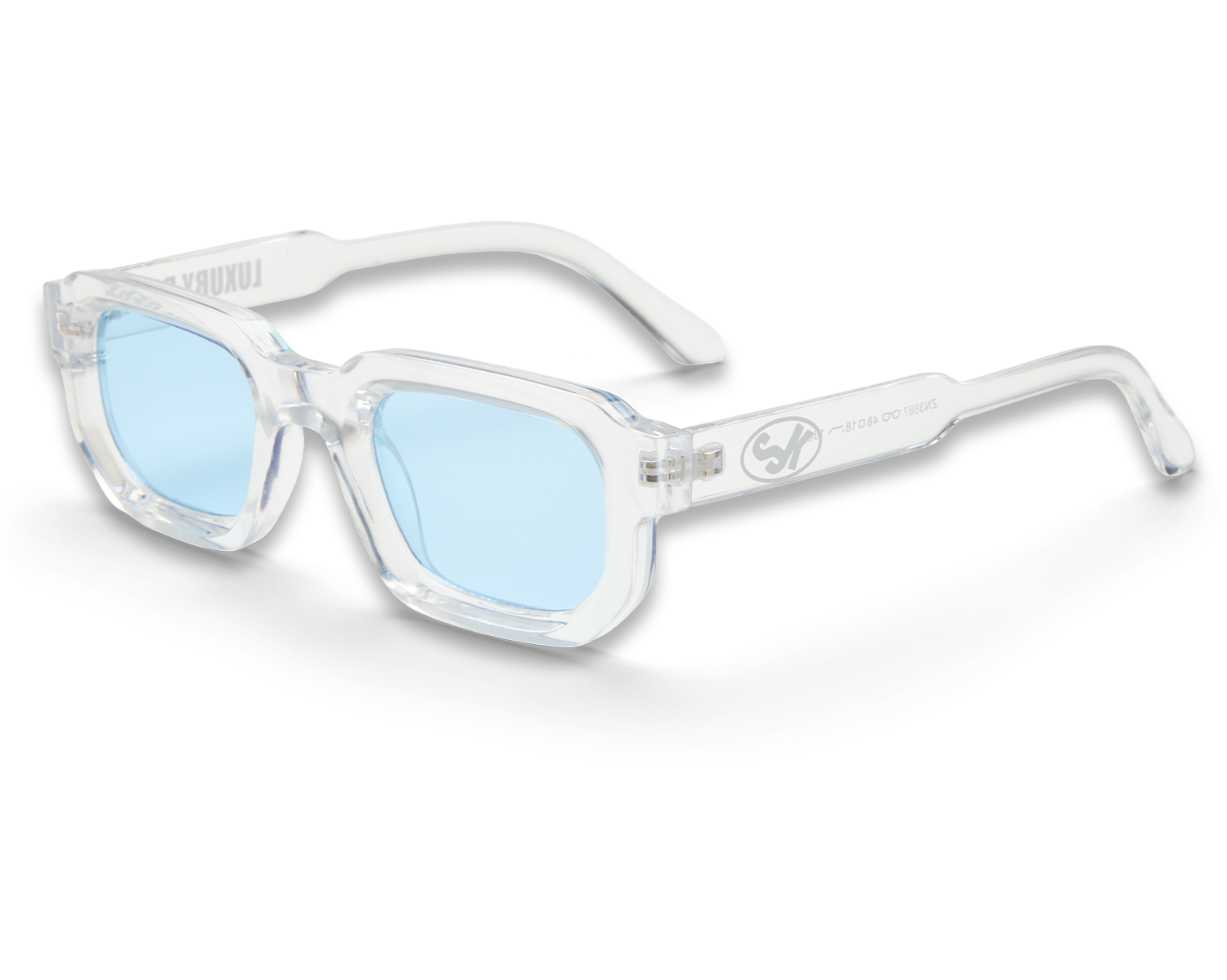 Luxury V2 Light Blue Sunglasses