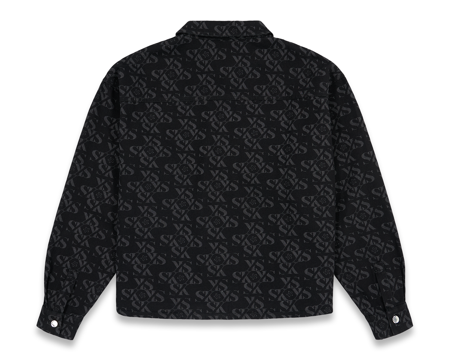 Luxury Denim Jacket Black