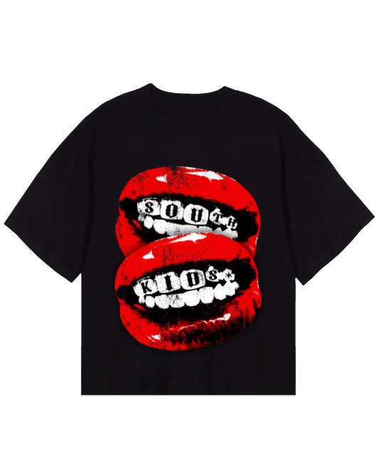 Mouth Tee Black