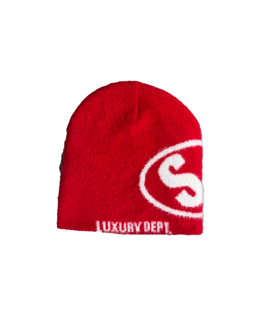 Luxury Red Beanie