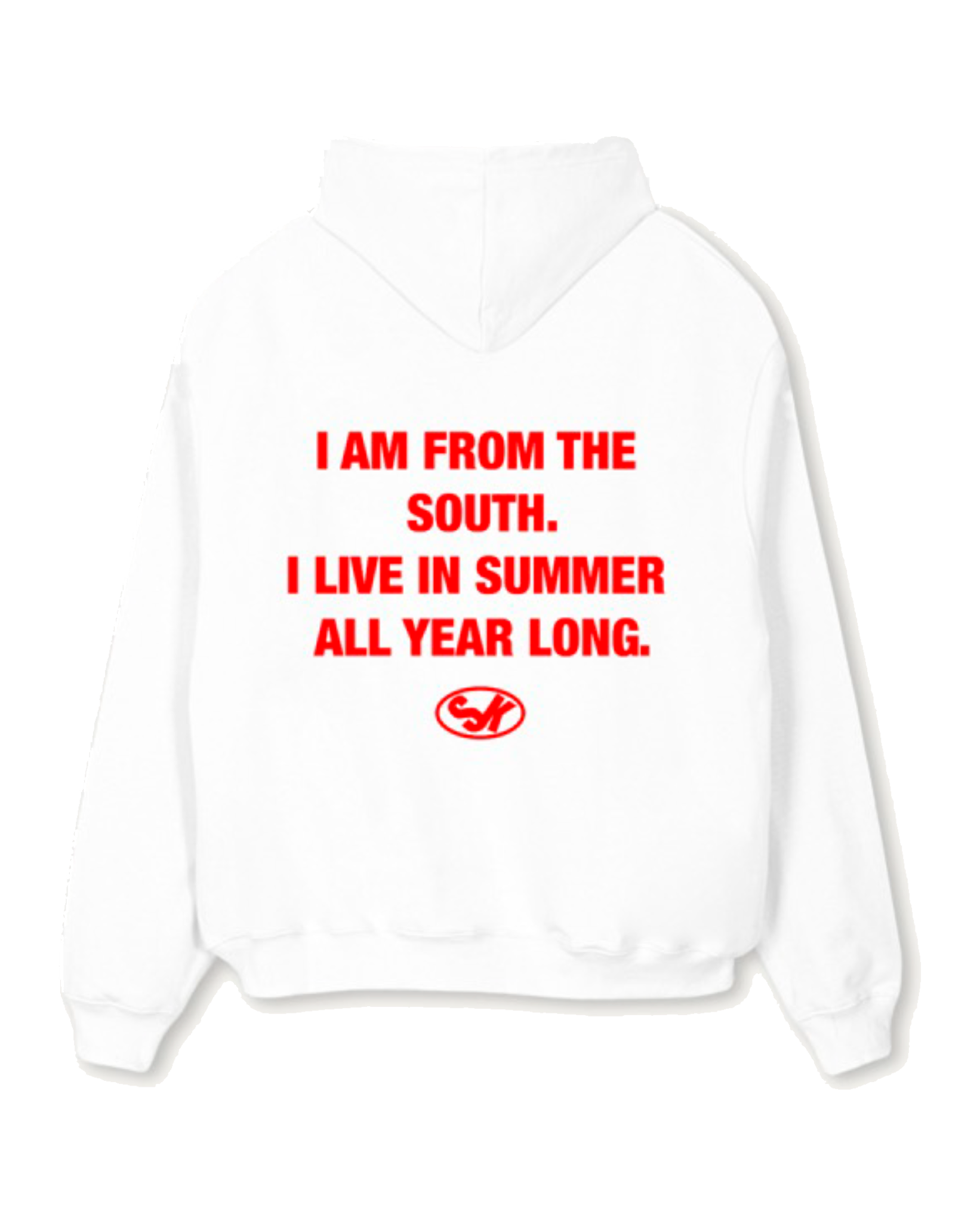 South Hoodie White