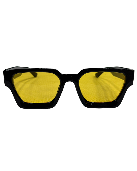 Luxury V1 Black & Yellow Sunglasses