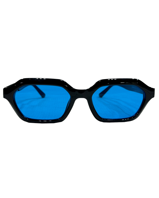 Luxury V3 Black & Blue Sunglasses