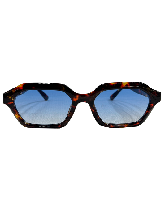Luxury V3 Brown & Blue Sunglasses