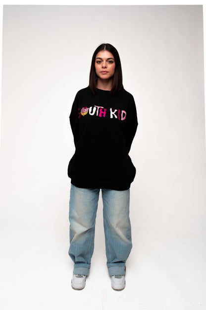 All In Black Crewneck