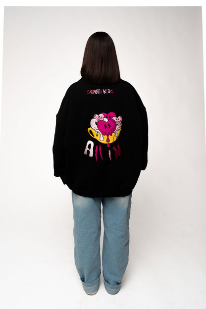 All In Black Crewneck