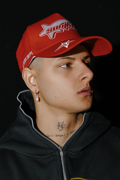 Luxury Star Cap Red