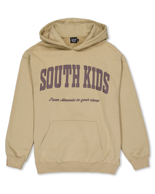 South Kids Beige College Hoodie