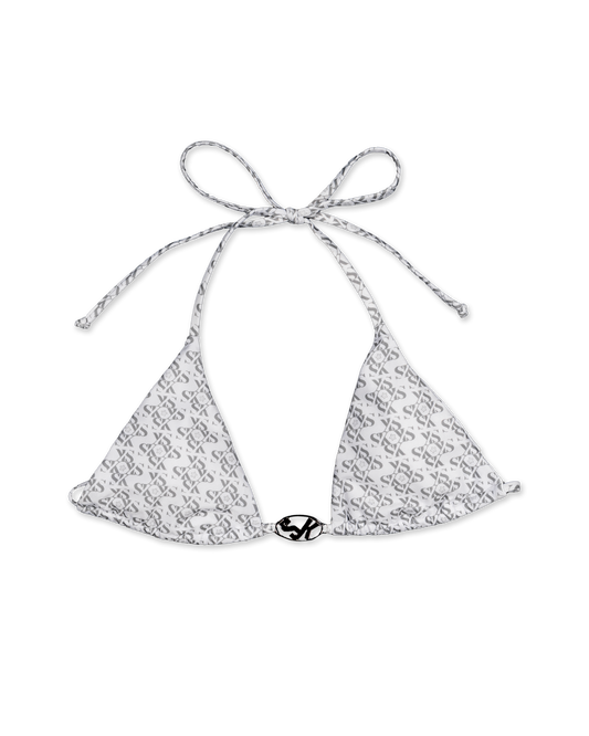 Luxury Bikini Top White