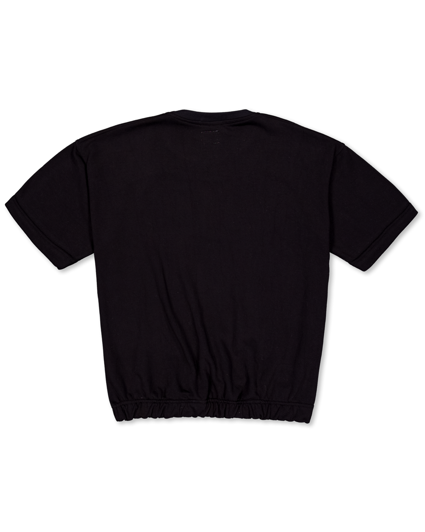 Luxury Black French Terry 300 GSM Tee