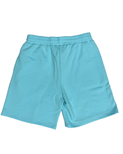 Collage Shorts Cold Blue