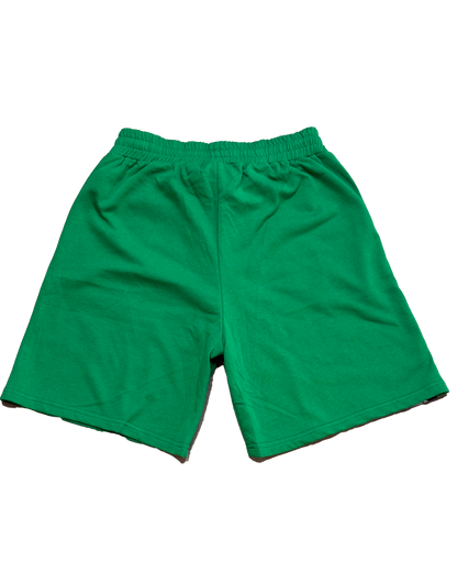 Collage Shorts Green