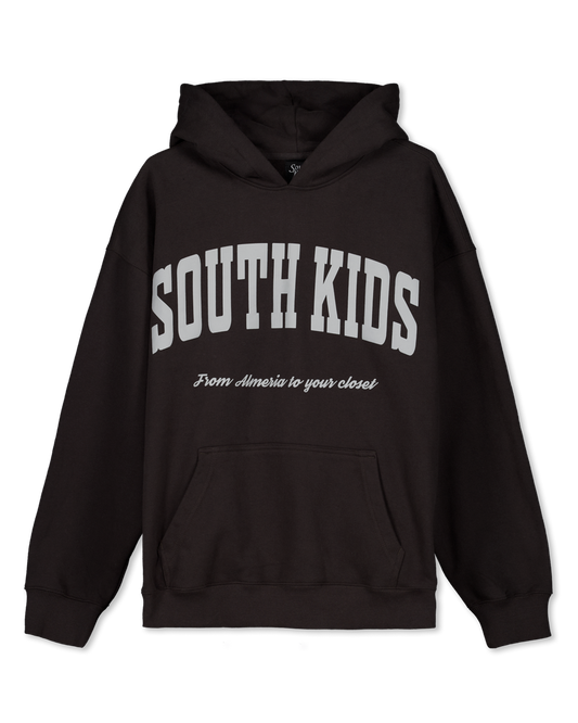 South Kids Dark Grey College Hoodie