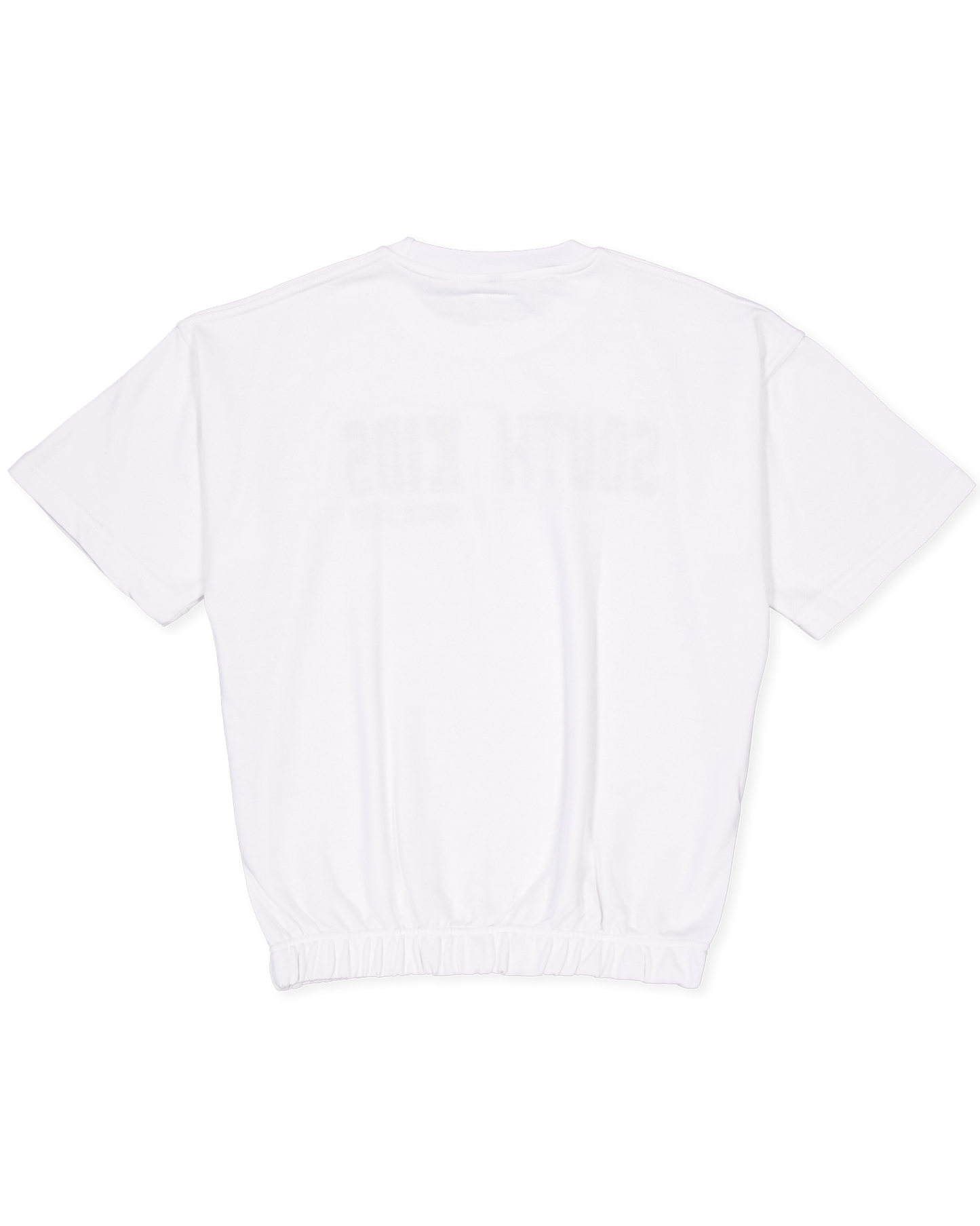 South Kids White French Terry Tee