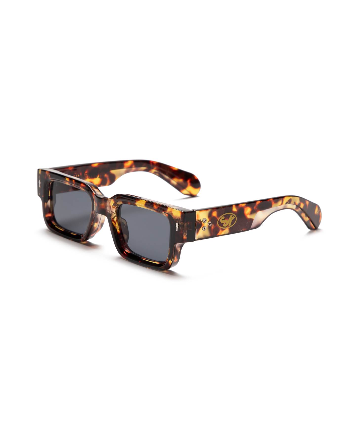 Luxury Thick Brown & Black Sunglasses