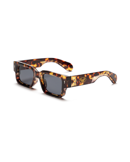 Luxury Thick Brown & Black Sunglasses