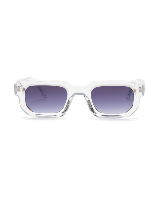 Luxury Thin Light Grey Sunglasses