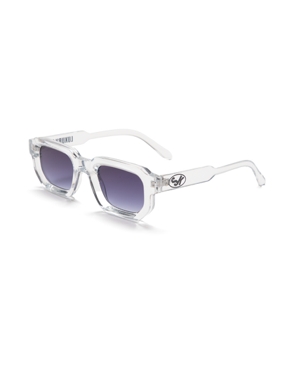 Luxury Thin Light Grey Sunglasses