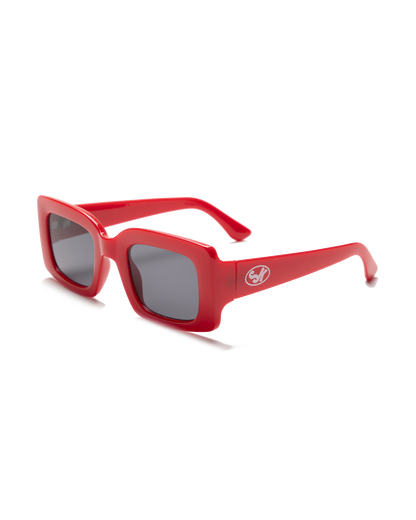 Luxury Women Red Sunglasses