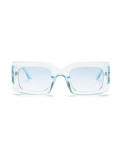 Luxury Women Light Blue Sunglasses