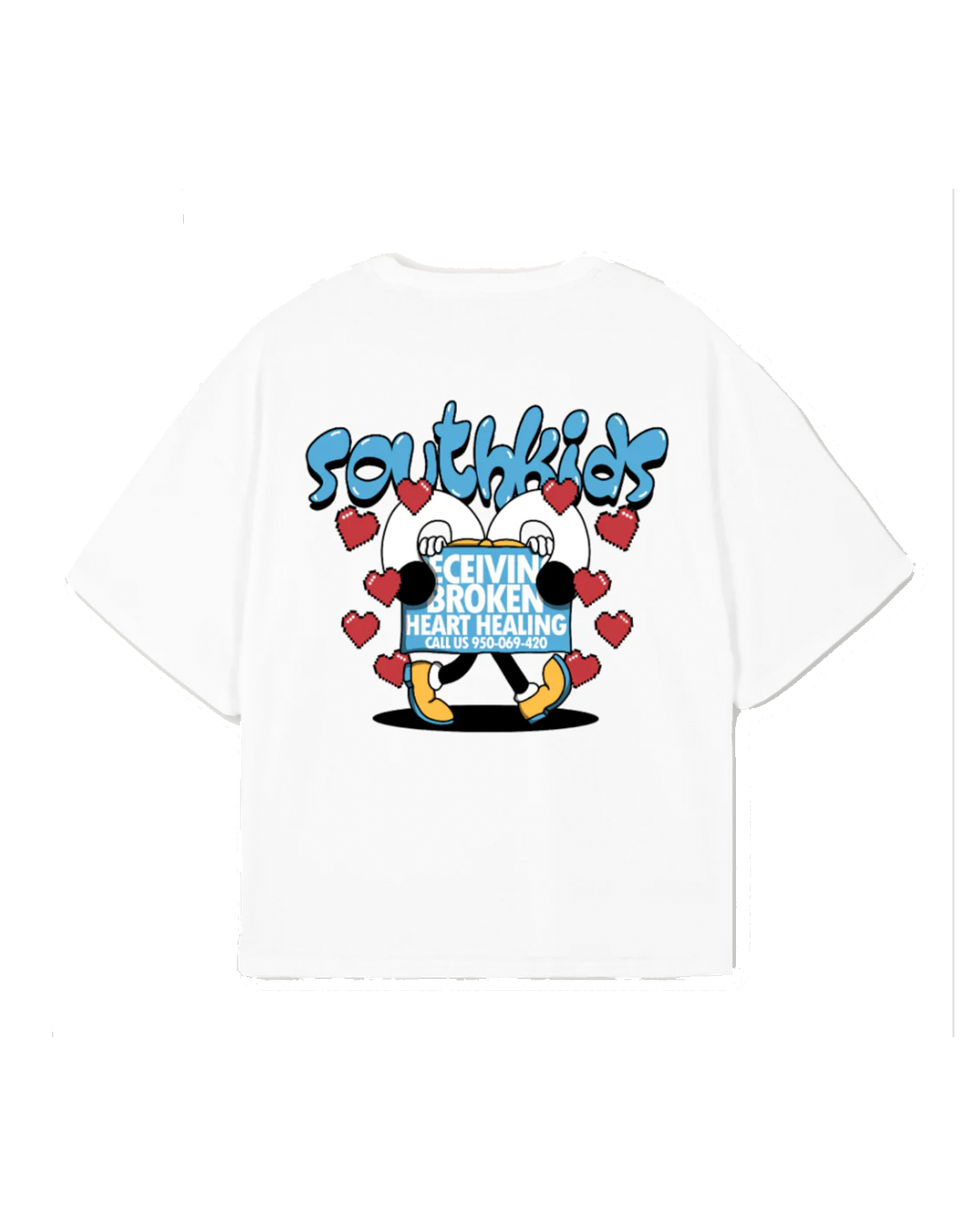 South Kids Lovers Tee White