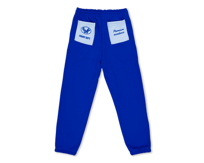 Luxury Blue Sweatpants