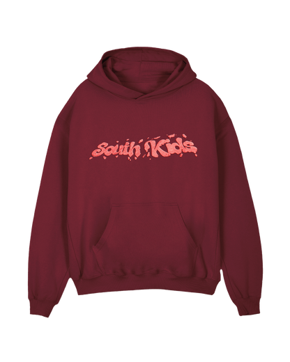 Cookies Hoodie Burgundy