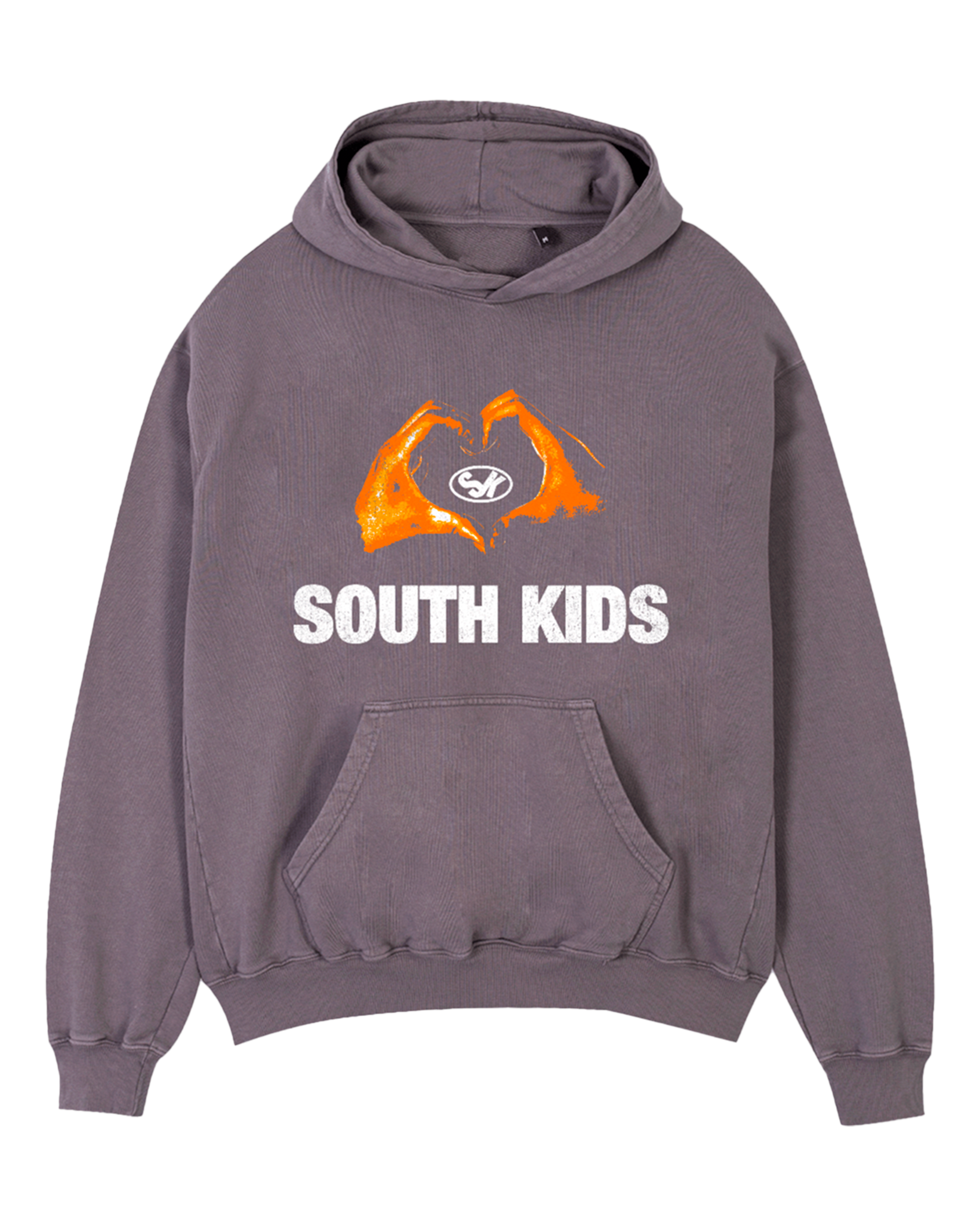 Watch Your Back Hoodie Pigment Grey
