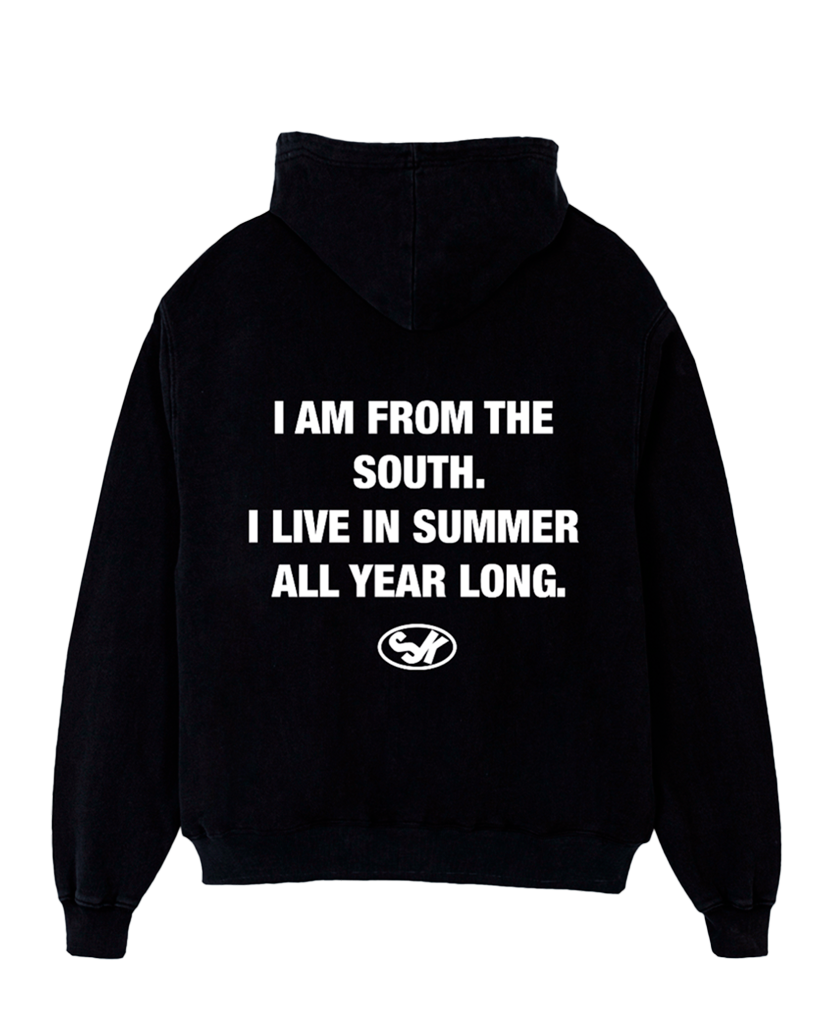 South Hoodie Black