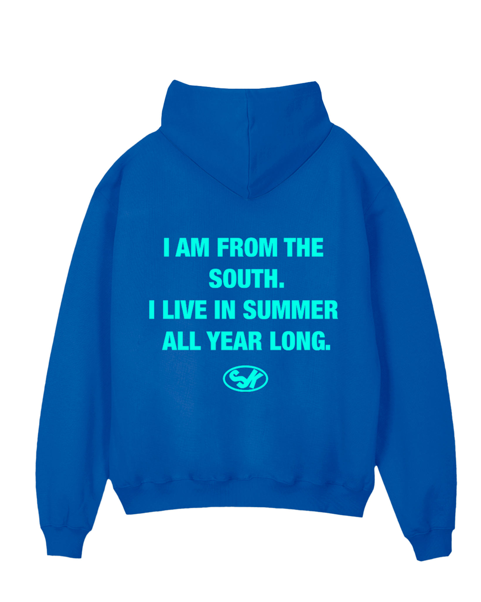South Hoodie Blue