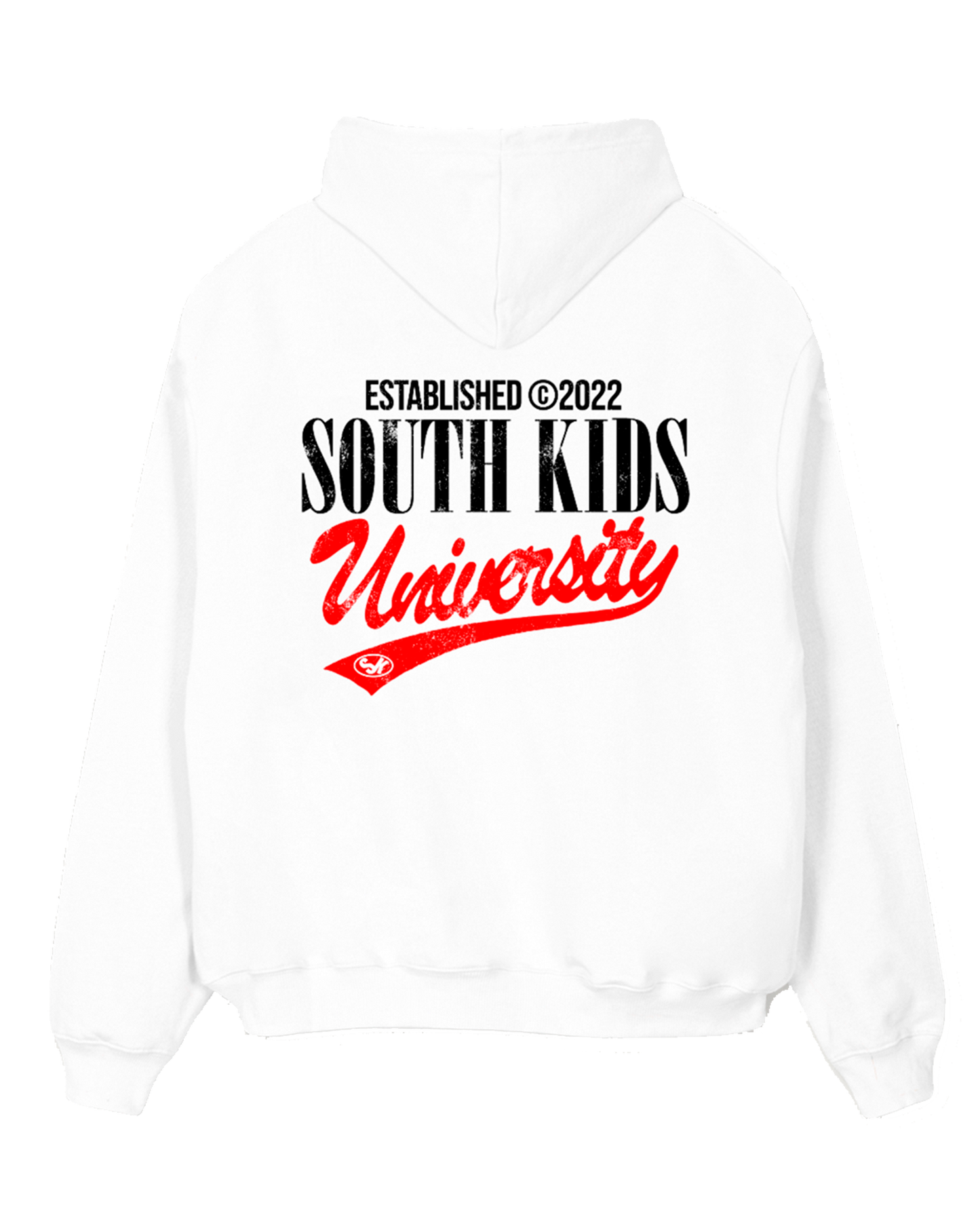 SK University Hoodie White