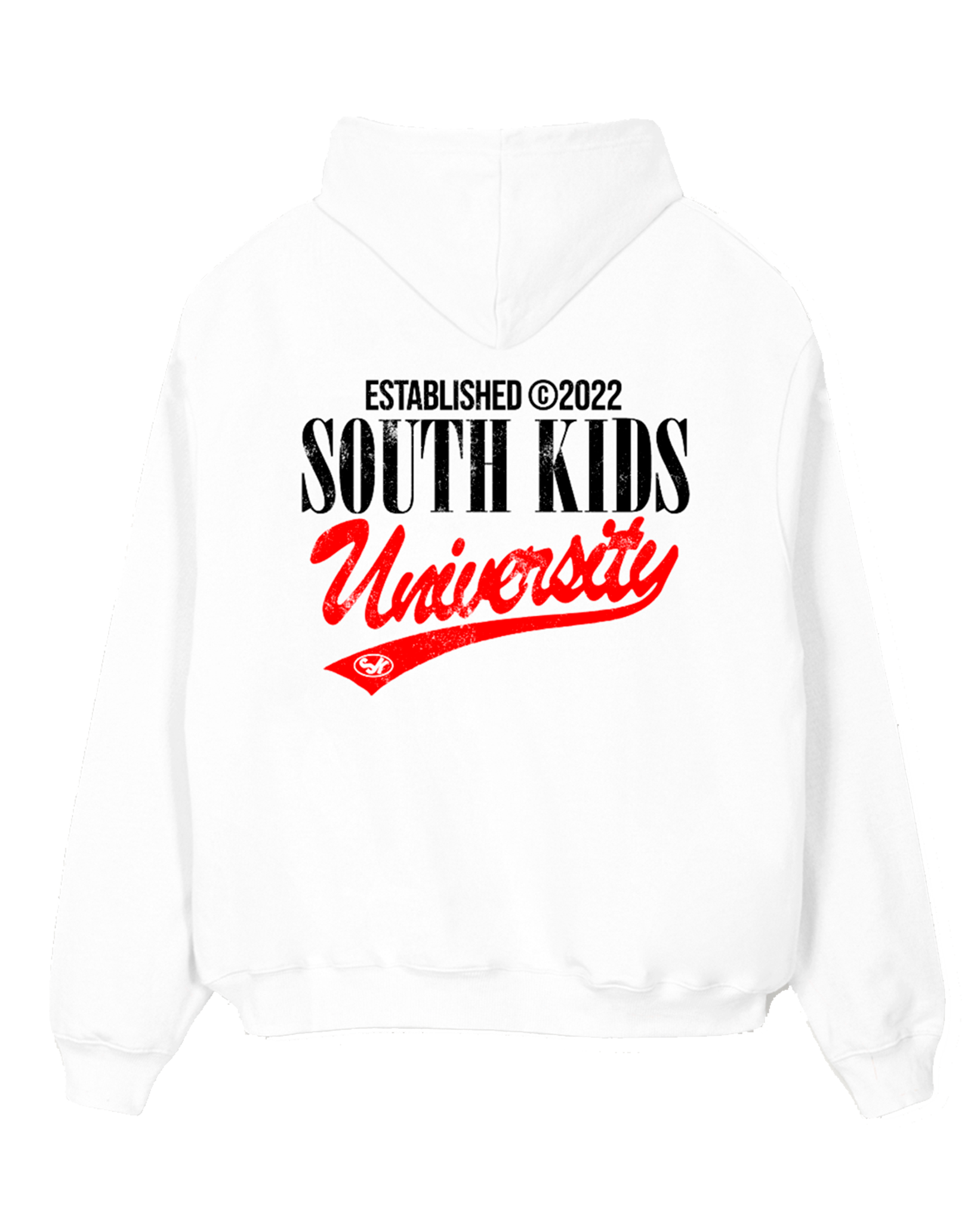 SK University Hoodie White