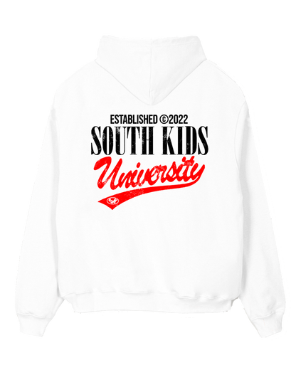 SK University Hoodie White