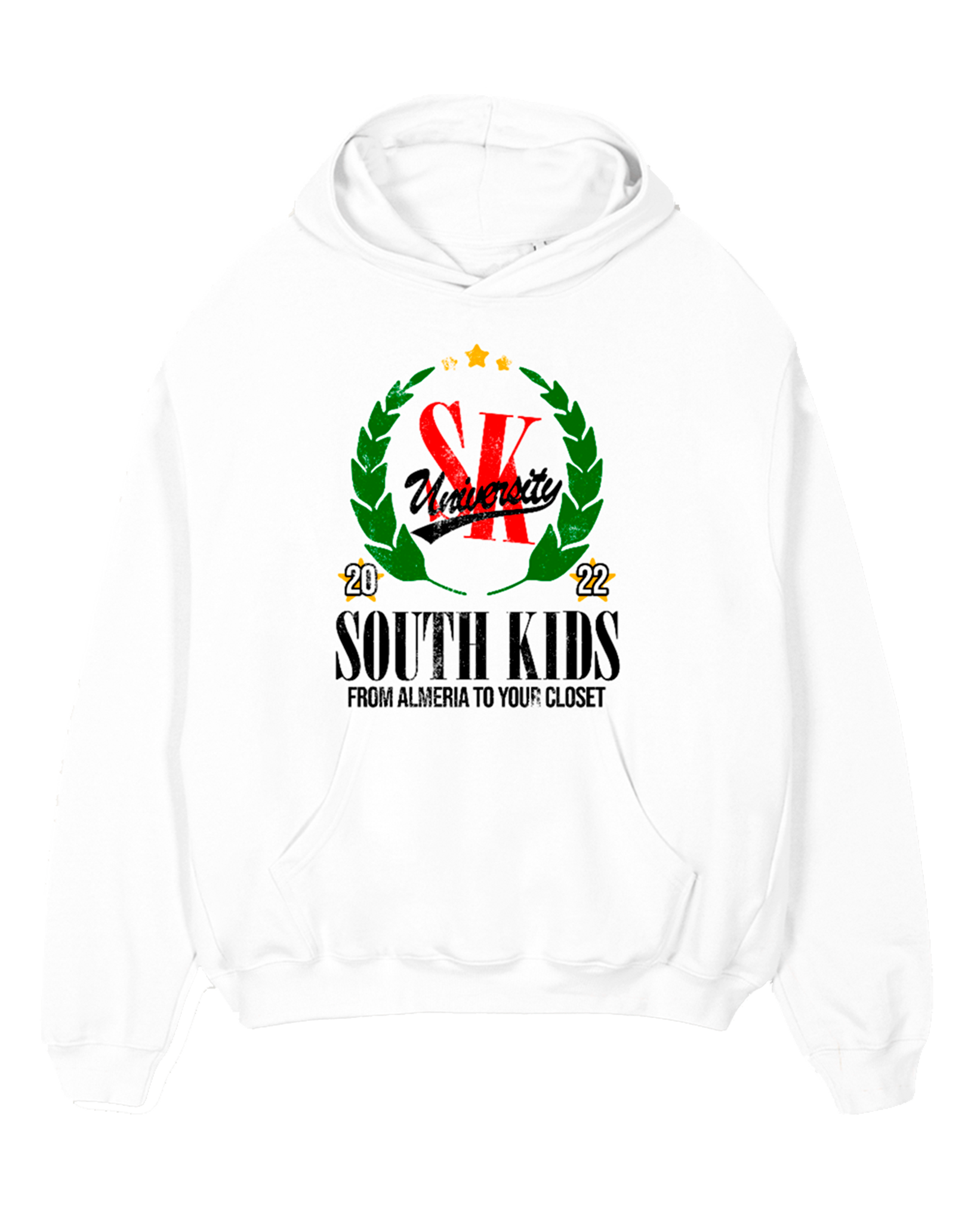SK University Hoodie White