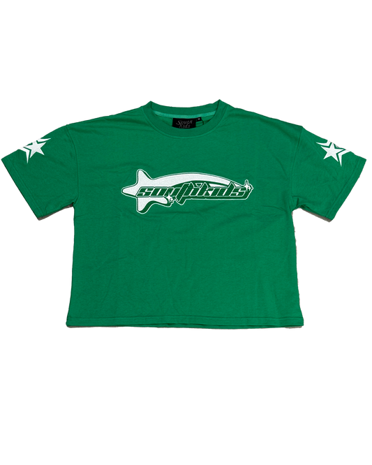 Star Tracksuit Green Tee